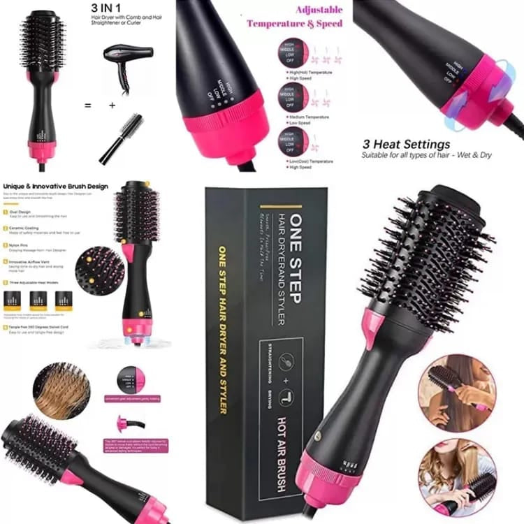 3-in-1 hair dry.