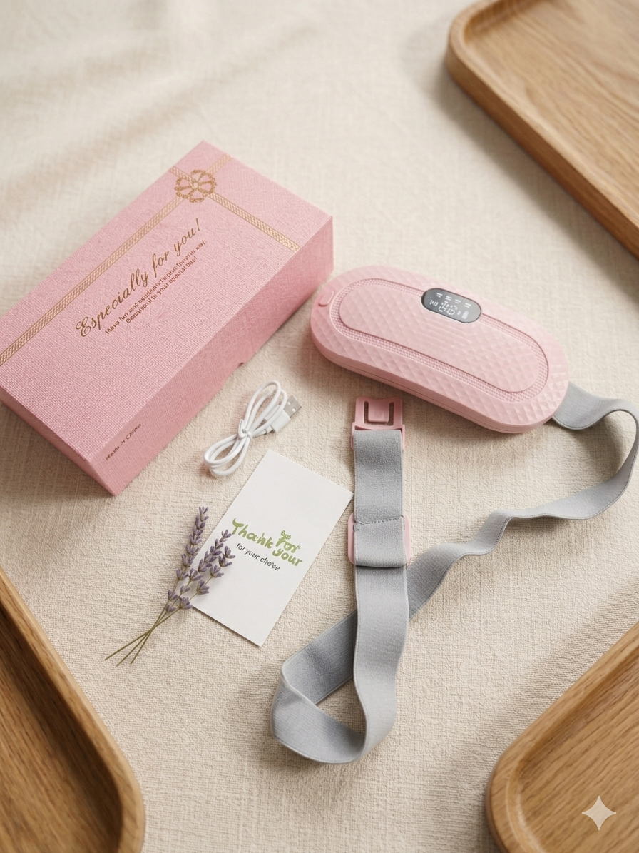 Period cramp relief belt.