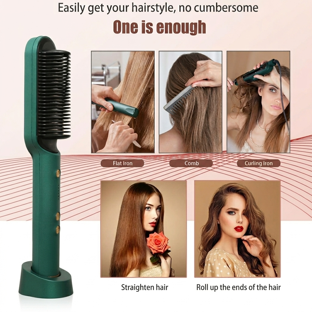 Hair Straightening Brush