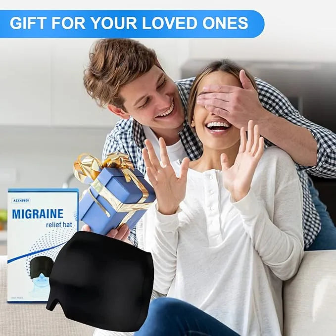 Double Gel Hot and Cold Therapy Migraine Relief Cap