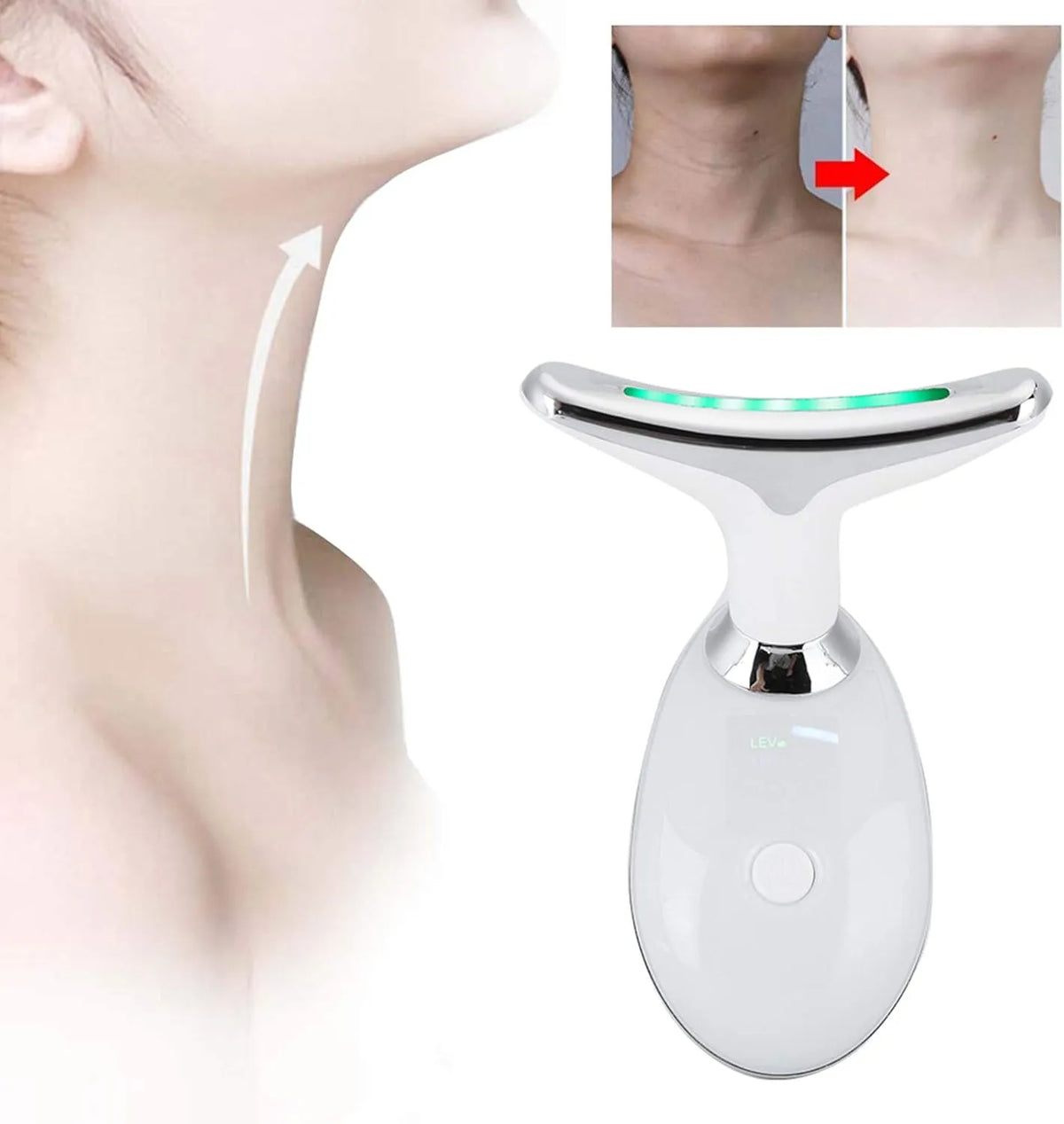 3-in-1 EMS Facial Lift Device | Anti-Aging Massager