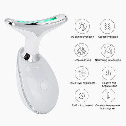 3-in-1 EMS Facial Lift Device | Anti-Aging Massager